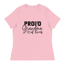 Load image into Gallery viewer, Proud Grandma of Twins Women's Relaxed T-Shirt