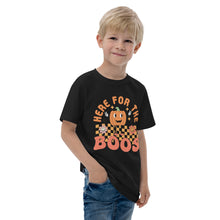 Load image into Gallery viewer, Here for the Boo’s Youth jersey t-shirt