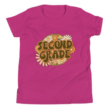 Load image into Gallery viewer, 2nd Grade Flower Short Sleeve T-Shirt