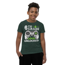 Load image into Gallery viewer, Sixth Grade Unlocked Short Sleeve T-Shirt