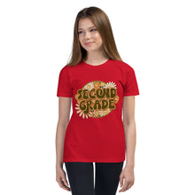 Load image into Gallery viewer, 2nd Grade Flower Short Sleeve T-Shirt