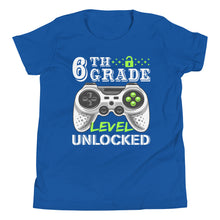 Load image into Gallery viewer, Sixth Grade Unlocked Short Sleeve T-Shirt