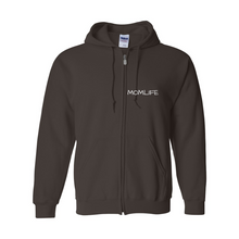 Load image into Gallery viewer, MomLife  Full-Zip Hooded Sweatshirt