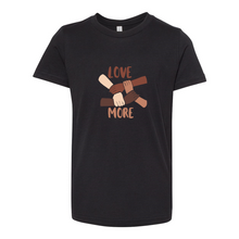 Load image into Gallery viewer, Love More Youth Unisex Jersey Tee
