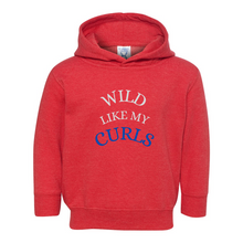 Load image into Gallery viewer, Boys Wild Like My Curls Fleece Hoodie