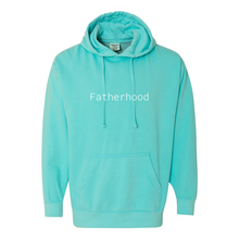 Load image into Gallery viewer, Fatherhood Garment-Dyed Hooded Sweatshirt