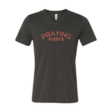 Load image into Gallery viewer, Praying MaMa Short Sleeve V-Neck Jersey Tee