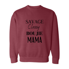 Load image into Gallery viewer, Savage MaMa Garment-Dyed Sweatshirt