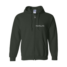 Load image into Gallery viewer, MomLife  Full-Zip Hooded Sweatshirt