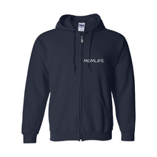 Load image into Gallery viewer, MomLife  Full-Zip Hooded Sweatshirt