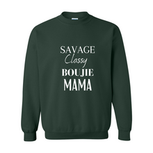 Load image into Gallery viewer, Savage MaMa Heavy Blend Crewneck Sweatshirt