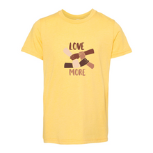 Load image into Gallery viewer, Love More Youth Unisex Jersey Tee