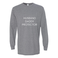 Load image into Gallery viewer, Dad Heavy Cotton Long Sleeve T-Shirt