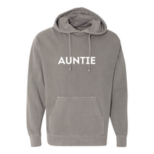 Load image into Gallery viewer, Auntie Garment-Dyed Hooded Sweatshirt