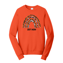 Load image into Gallery viewer, Boy Mom Fleece Crewneck Sweatshirt