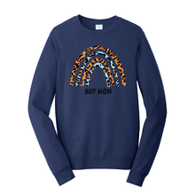 Load image into Gallery viewer, Boy Mom Fleece Crewneck Sweatshirt