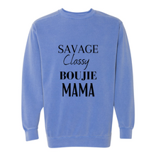 Load image into Gallery viewer, Savage MaMa Garment-Dyed Sweatshirt
