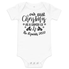 Load image into Gallery viewer, The Rejniaks 2022 Baby short sleeve one piece