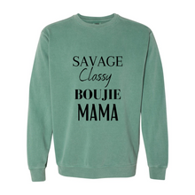 Load image into Gallery viewer, Savage MaMa Garment-Dyed Sweatshirt