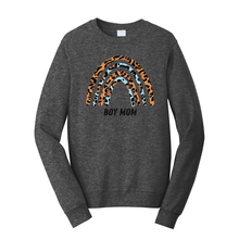 Load image into Gallery viewer, Boy Mom Fleece Crewneck Sweatshirt