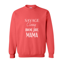Load image into Gallery viewer, Savage MaMa Heavy Blend Crewneck Sweatshirt