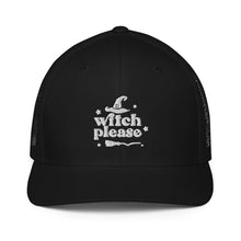 Load image into Gallery viewer, Witch Please Closed-back trucker cap