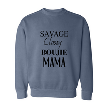 Load image into Gallery viewer, Savage MaMa Garment-Dyed Sweatshirt