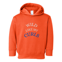 Load image into Gallery viewer, Boys Wild Like My Curls Fleece Hoodie