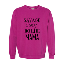 Load image into Gallery viewer, Savage MaMa Garment-Dyed Sweatshirt