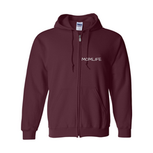 Load image into Gallery viewer, MomLife  Full-Zip Hooded Sweatshirt