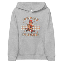 Load image into Gallery viewer, Rollin with my Doughmies fleece Holiday hoodie