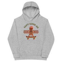 Load image into Gallery viewer, Gingerbread Man Kids fleece hoodie
