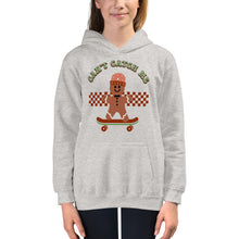 Load image into Gallery viewer, Catch Me Gingerbread Kids Hoodie