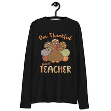 Load image into Gallery viewer, One Thankful Guest Teacher Long Sleeve Fitted Crew