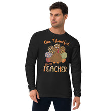 Load image into Gallery viewer, One Thankful Guest Teacher Long Sleeve Fitted Crew