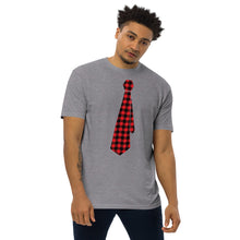 Load image into Gallery viewer, Holiday Tie Men’s premium heavyweight tee