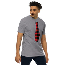 Load image into Gallery viewer, Holiday Tie Men’s premium heavyweight tee