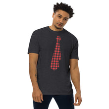 Load image into Gallery viewer, Holiday Tie Men’s premium heavyweight tee