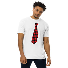 Load image into Gallery viewer, Holiday Tie Men’s premium heavyweight tee