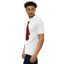 Load image into Gallery viewer, Holiday Tie Men’s premium heavyweight tee