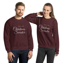 Load image into Gallery viewer, Couples Christmas Sweatshirt