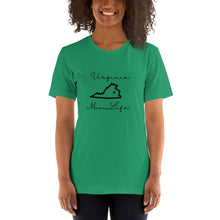 Load image into Gallery viewer, Virginia Mom Life Short-Sleeve Unisex T-Shirt
