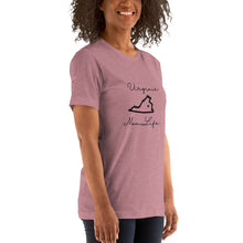 Load image into Gallery viewer, Virginia Mom Life Short-Sleeve Unisex T-Shirt