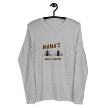Load image into Gallery viewer, MAMA's little turkeys 2 kids Long Sleeve Tee