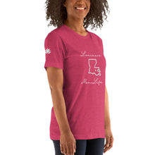 Load image into Gallery viewer, Louisiana Mom Life Short-Sleeve Unisex T-Shirt