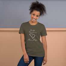 Load image into Gallery viewer, South Carolina Mom Life Short-Sleeve Unisex T-Shirt