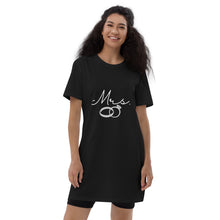 Load image into Gallery viewer, Mrs, Organic cotton t-shirt dress