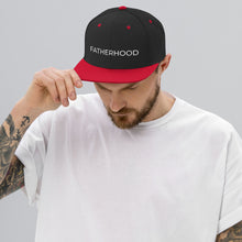Load image into Gallery viewer, Fatherhood Snapback Hat