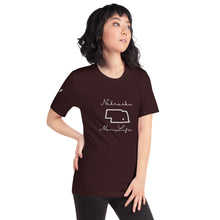 Load image into Gallery viewer, Nebraska Mom Life Short-Sleeve Unisex T-Shirt