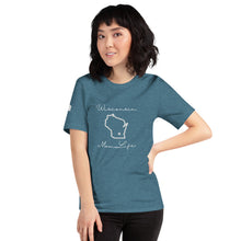 Load image into Gallery viewer, Wisconsin Mom Life Short-Sleeve Unisex T-Shirt